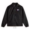 Torrey Nylon Coaches Jacket Black/White