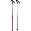 Allmountain ski poles neon orange