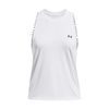 UNDER ARMOUR Knockout Novelty Tank-WHT