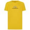 Brand Tee M, Yellow