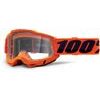 ACCURI 2 Goggle - Neon/Orange - Clear Lens