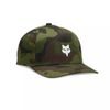 Yth Fox Head Camo 110 Sb Hat, Green Camo