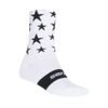 PONOŽKY STARS bílá/černá
