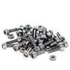 E*THIRTEEN, base flat pedal pin kit - 14 steel pins and nuts