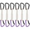 Workhorse Keylock 17 cm 6-Pack Quickdraws Straightate/Bentate Key Lock,rey-alpine calamint