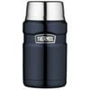 THERMOS Food thermos with cup 710 ml dark blue
