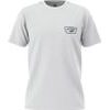 VANS FULL PATCH BACK SS TEE WHITE-BLACK