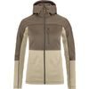 Abisko Trail Fleece W Fossil-Suede Brown