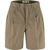 Vardag Shorts W Suede Brown