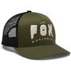 Block Mesh Trucker Hat Army
