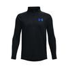 UNDER ARMOUR UA Tech BL 1/2 Zip, Black