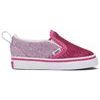 Slip-On V GLITTER Raspberry Rose
