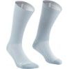 SOCK LOGO CELESTE WHITE