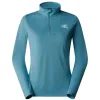 W FLEX 1/4 ZIP GRAPHIC 1, ALGAE BLUE