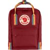 FJÄLLRÄVEN Kånken Rainbow Mini 7 Ox Red-Rainbow Pattern