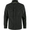 Övik Twill Shirt M, Dark Grey-Dark Grey