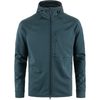 Abisko Grid Fleece Hoodie M Mountain Blue