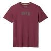 SMARTWOOL SMARTWOOL ACTIVE LOGO GRAPHIC SS TEE, black cherry