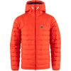 Expedition Pack Down Hoodie M Flame Orange-UN Blue