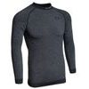 Mens long sleeve, merino wool, anthracite