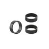 Headset 1-1/8" 10mm Black Alloy 3-Pack
