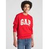 852079-08 Mikina GAP logo fleece Červená