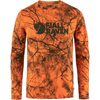 Värmland Wool LS M, Orange Multi Camo