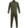 Knit Track Suit, Marine OD Green / Black
