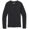 W CLASSIC THERMAL MERINO BASELAYER CREW, charcoal heather