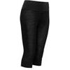 Wool Mesh Woman 3/4 Long Johns Caviar