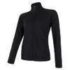 SENSOR MERINO UPPER women's full-zip sweatshirt black