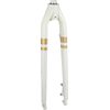 Trek 2021 Verve Steel 700c Disc Rigid Forks white 199mm, 45mm