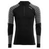 DesignWool GLITRE Mock neck Ma, Alm
