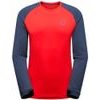 Circle Logo Longsleeve M Mountain Red/Night Sky