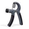 Posilovač prstů - plastové kleště, nastavitelné 5-20 kg - šedé