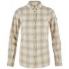 Övik Classic Flannel Shirt W Mais Yellow-Fossil