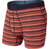 SAXX QUEST BOXER BRIEF FLY, red solar stripe