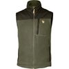 FJÄLLRÄVEN Buck Fleece Vest M Laurel Green-Deep Forest