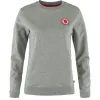 FJÄLLRÄVEN 1960 Logo Badge Sweater W, Grey-Melange