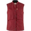 FJÄLLRÄVEN Singi Padded Vest W, Bordeaux Red