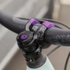 Stem Top Cap | Incl. Bolt & Headset Spacers | Eggplant