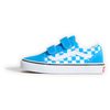 Old Skool V COLOR THEORY CHECKERBOARD Bright Azure