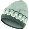 FJÄLLRÄVEN Övik Path Knit Beanie, Deep Patina-Misty Green