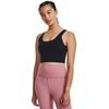 UNDER ARMOUR Meridian Fitted Crop Tank-BLK
