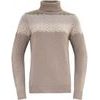 Syvde Wool High Neck Wmn, Stone