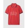Dětské polo tričko s logem Červená