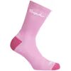 Merino Socks Dusty Mauve/White
