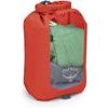 DRY SACK 12 W/WINDOW, mars orange