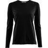 LightWool undershirt W's Jet Black