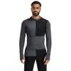 WarmWool Hoodsweater w/zip M's Jet Black/Marengo